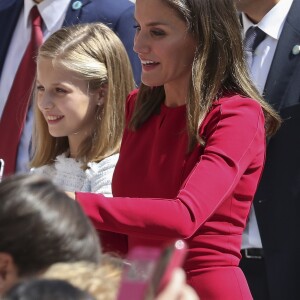 Le roi Felipe VI d'Espagne, la reine Letizia et leurs filles la princesse Leonor des Asturies et l'infante Sofia ont célébré le centenaire du couronnement canonique de la Vierge de Covadonga  le 8 septembre 2018 à Cangas de Onis. Il s'agissait de la première visite officielle de la princesse Leonor dans le royaume des Asturies, une manère d'étrenner officiellement son titre d'héritière, 41 ans après son père.