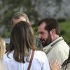 Le roi Felipe VI d'Espagne, la reine Letizia (ici avec son père Jesus Ortiz, qui s'est joint à eux avec sa femme Ana Togores) et leurs filles la princesse Leonor des Asturies et l'infante Sofia ont célébré le centenaire de la création du Parc National de la Montagne de Covadonga le 8 septembre 2018 à Cangas de Onis. Il s'agissait de la première visite officielle de la princesse Leonor dans le royaume des Asturies, une manère d'étrenner officiellement son titre d'héritière, 41 ans après son père.
Le roi Felipe, la reine Letizia et leurs filles la princesse Leonor et l'infante Sofia - La famille royale espagnole lors du centenaire de la création du parc national de Covadonga dans les Asturies le 8 septembre 2018. Spanish Royals attend the 100th anniversary of the Covadonga Mountain National Park in Asturias. September 8, 201808/09/2018 - Covadonga