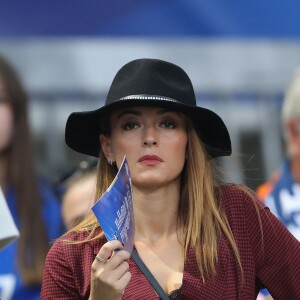 Rachel Legrain-Trapani (compagne de B.Pavard) dans les tribunes lors de la Ligue des nations opposant la France aux Pays-Bas, au Stade de France, à Saint-Denis, Seine Saint-Denis, France, le 9 septembre 2018. La France a gagné 2-1. © Cyril Moreau/Bestimage