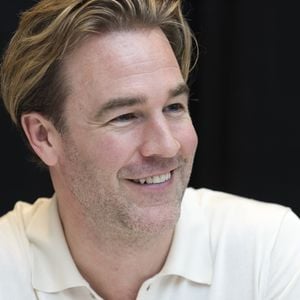 James Van der Beek lors de la conférence de presse pour la série télévisée "Pose" à l'hôtel Whitby à New York le 24 mai 2018.