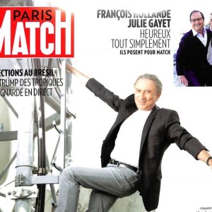 Couverture du nouveau numéro de "Paris Match" en kiosques le 12 septembre 2018
