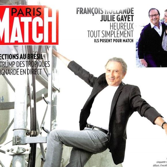 Couverture du nouveau numéro de "Paris Match" en kiosques le 12 septembre 2018