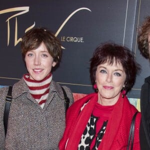 Anny Duperey avec sa fille Sara Giraudeau et son fils Gaël Giraudeau - Cérémonie de remise de prix du 39ème Festival Mondial du Cirque de Demain sur la Pelouse de Reuilly à Paris le 4 février 2018.