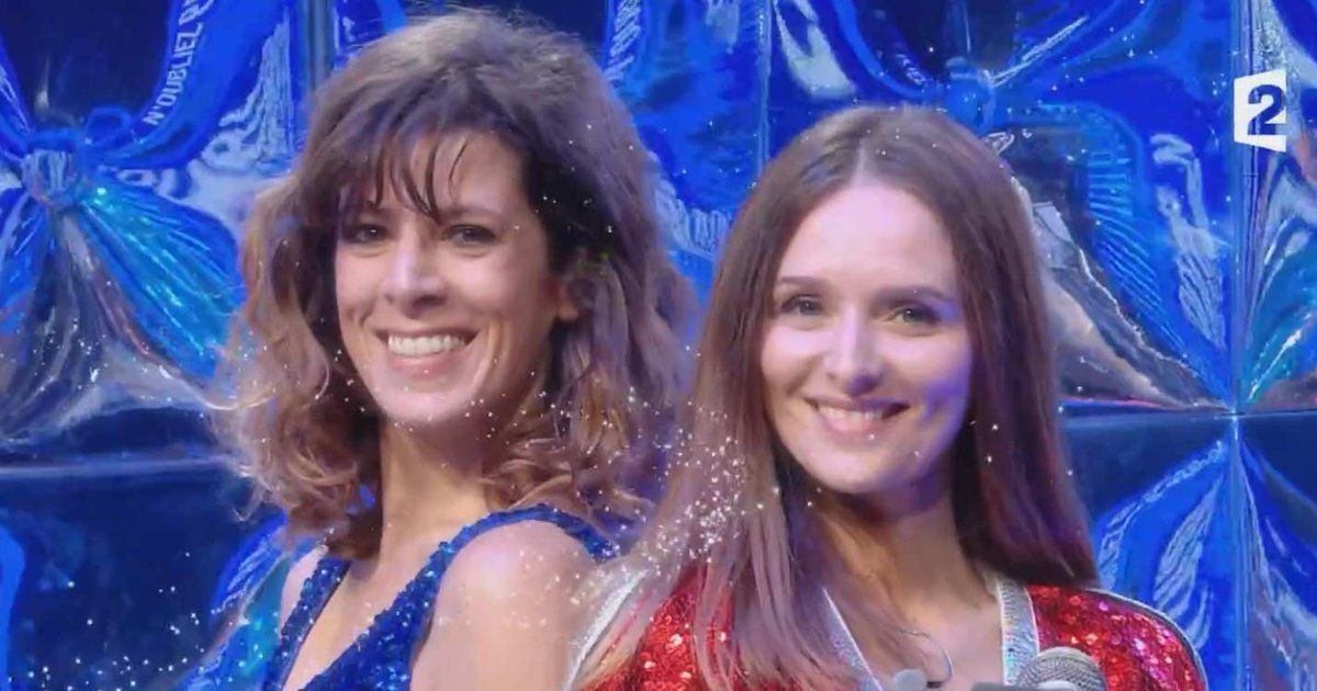 Karen Brunon La Choriste Et La Violoniste De N Oubliez Pas Les Paroles France 2 Avec Magali Ripoll En Bleu Purepeople