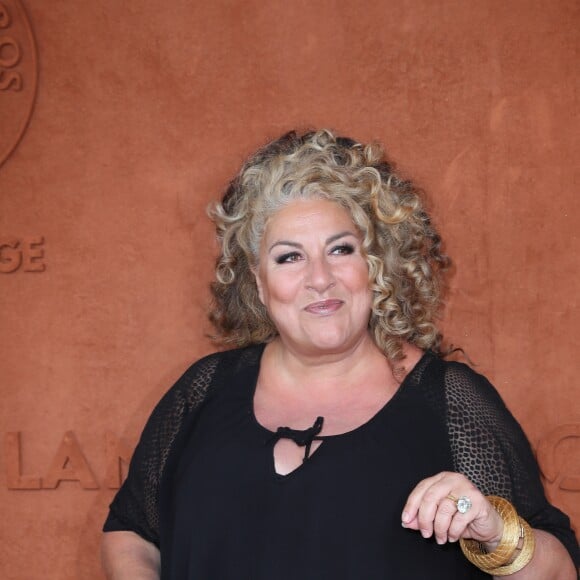 Marianne James au village lors des internationaux de tennis de Roland Garros à Paris, le 9 juin 2018. © Cyril Moreau/Bestimage