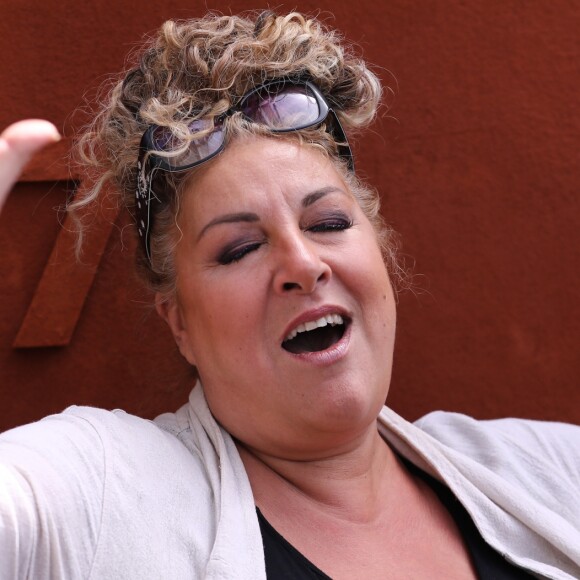 Marianne James - Jour 10 - Les célébrités au village des Internationaux de Tennis de Roland Garros à Paris. Le 6 juin 2017 © Moreau-Jacovides / Bestimage