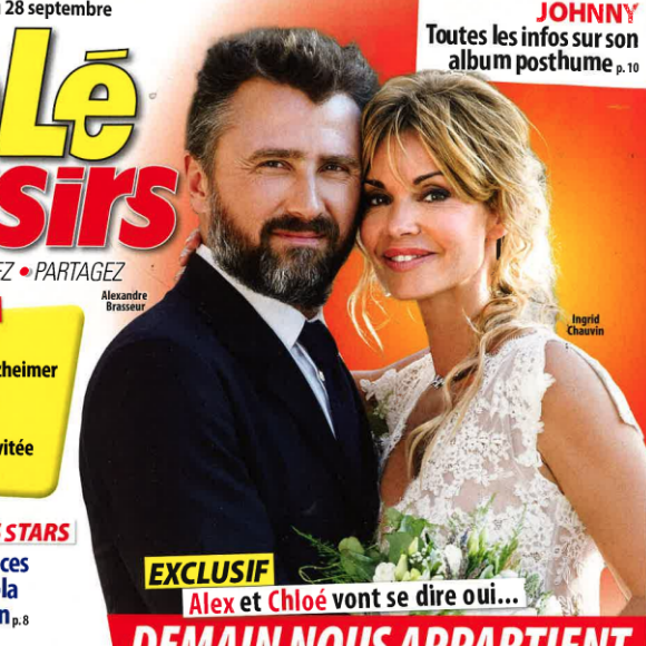 Couverture de "Télé-Loisirs". Septembre 2018.