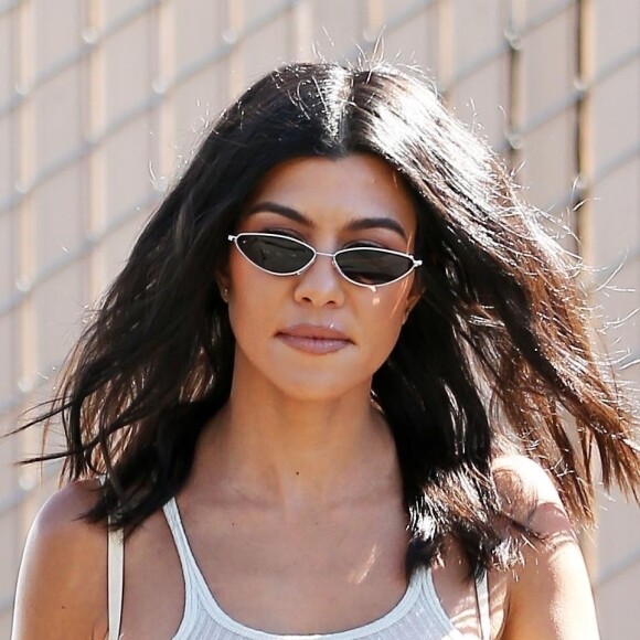 Exclusif - Kourtney Kardashian à Los Angeles, le 17 septembre 2018