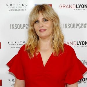 Emmanuelle Seigner - Avant-première de la série "Insoupçonnable" au Pathé-Bellecour à Lyon. Le 7 juin 2018