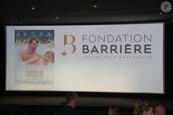 Avant-première du film "Les Chatouilles" et la remise du Prix cinéma de la Fondation Barrière au Cinéma Publicis à Paris, France, le 17 septembre 2018. © Coadic Guirec/Bestimage