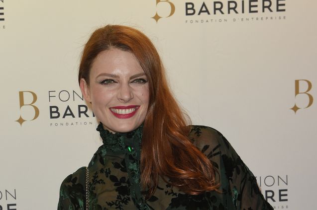 Elodie Frégé - Avant-première du film "Les Chatouilles" et la remise du Prix cinéma de la Fondation Barrière au Cinéma Publicis à Paris, France, le 17 septembre 2018. © Coadic Guirec/Bestimage
