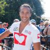 Exclusif - Laurent Maistret - Derniers essayages avant le départ de la course du coeur au profit de "Mécénat Chirurgie Cardiaque (MCC)" à Cholet le 9 juillet 2018. © CVS/Bestimage