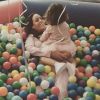 Amel Bent avec sa fille Sofia pour son 2e anniversaire, Instagram, le 4 février 2018.