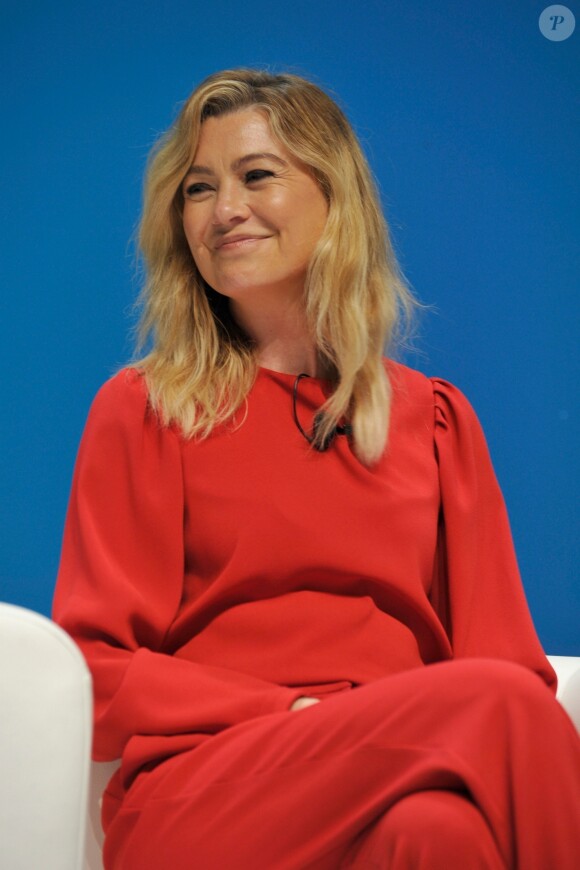 Ellen Pompeo intervient au Cannes Lions Festival 2018 le 19 juin 2018.
