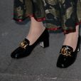 Faye Dunaway arrive au défilé Gucci printemps/été 2019 au Palace à Paris, France, le 24 septembre 2018.
