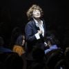 Jane Birkin chante au défilé Gucci, collection printemps/été 2019 au Palace à Paris, France, le 24 septembre 2018.