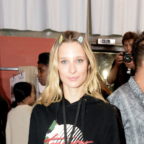 Ilona Smet - Backstage du "Etam Live Show 2018" aux Beaux-Arts à Paris, le 25 septembre 2018. © Veeren/Moreau/Bestimage