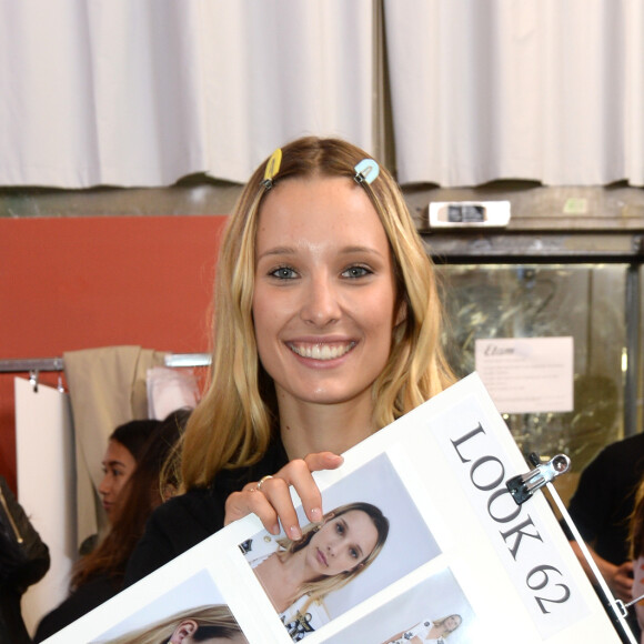 Ilona Smet - Backstage du "Etam Live Show 2018" aux Beaux-Arts à Paris, le 25 septembre 2018. © Veeren/Moreau/Bestimage