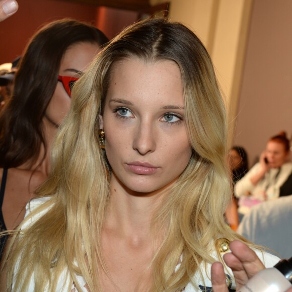 Ilona Smet - Backstage du "Etam Live Show 2018" aux Beaux-Arts à Paris, le 25 septembre 2018. © Veeren/Moreau/Bestimage