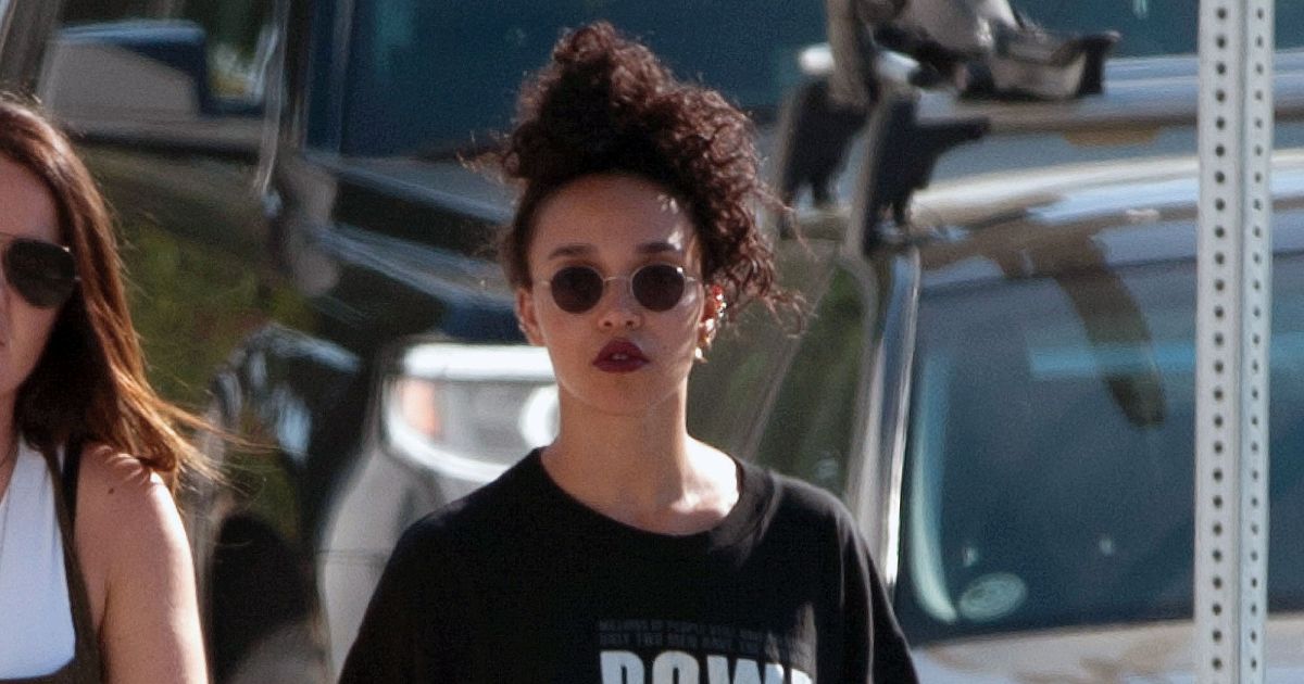 Exclusif - FKA twigs sur le tournage du film Honey Boy à Los Angeles, le 22 juin 2018. - Purepeople