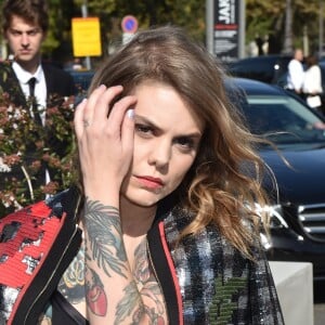 Coeur de Pirate - Défilé Elie Saab PAP femme printemps / été 2019 au Grand Palais à Paris le 29 septembre 2018. © Agence/Bestimage