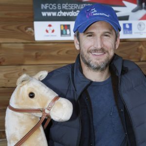 Exclusif - Guillaume Canet est le président et le parrain du 1er championnat du monde de cheval à deux pattes aux Herbiers, près de Nantes le 29 septembre 2018. © Patrick Bernard / Bestimage