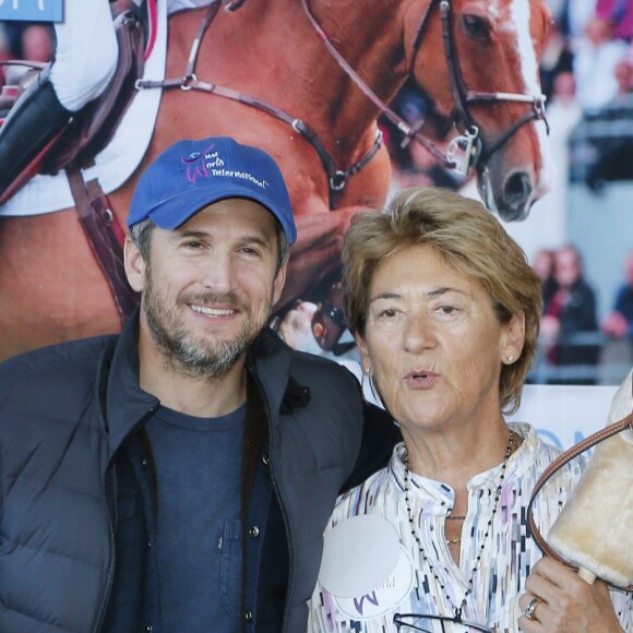 Exclusif - Guillaume Canet est le président et le parrain du 1er championnat du monde de cheval à deux pattes aux Herbiers, près de Nantes le 29 septembre 2018. Le "Horse Man" est une discipline venu de Finlande qui compte 10 000 licenciés. © Patrick Bernard / Bestimage