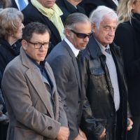 Jean-Paul Belmondo, Dany Boon et Michel Drucker disent adieu à Charles Aznavour
