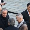Michel Leeb et Dany Brillant - Arrivées à l'hommage national à Charles Aznavour à l'Hôtel des Invalides à Paris. Le 5 octobre 2018 © Jacovides-Moreau / Bestimage