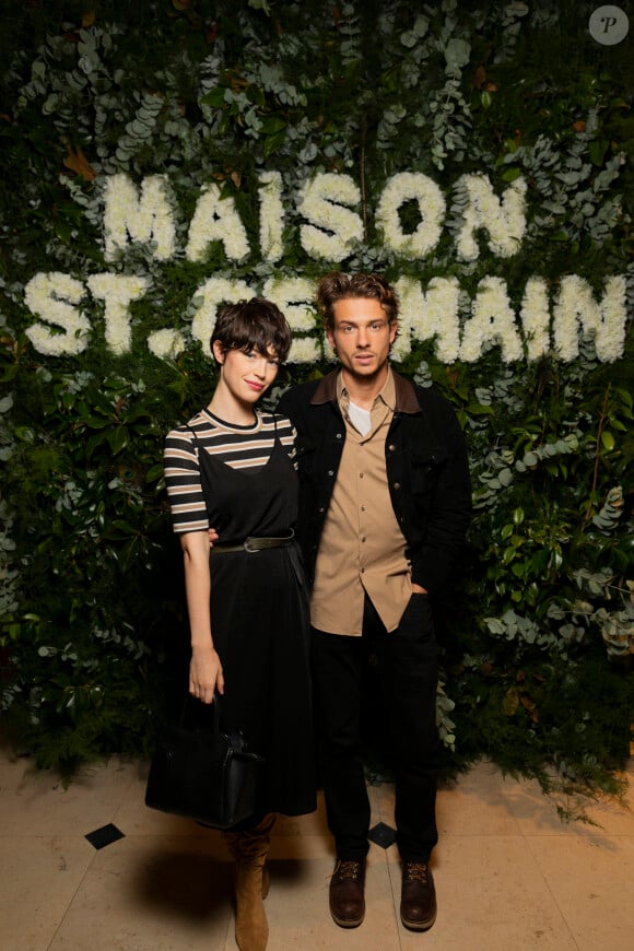 Dorcas Coppin et Roberto Calvet à la Maison St-Germain, le 4 octobre 2018, à Paris.