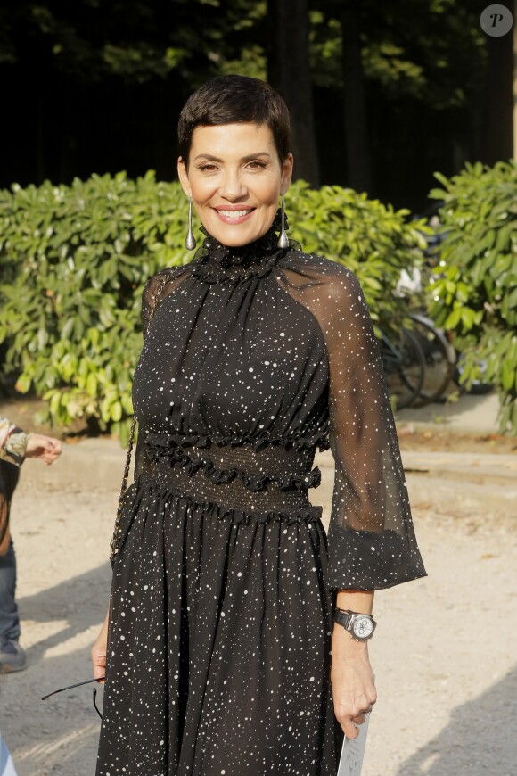 Cristina Cordula - People au défilé de mode Giambattista Valli Haute-Couture collection Automne/Hiver 2018/19 lors de la fashion week à Paris, le 2 juillet 2018. © CVS / Veeren / /Bestimage