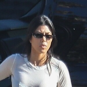 Kourtney Kardashian à Malibu, le 7 octobre 2018.