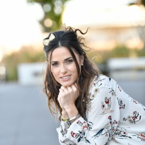 Exclusif - Capucine Anav dans les locaux de Webedia pour une interview pour Purepeople à Levallois-Perret le 10 octobre 2018.
