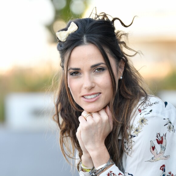 Exclusif - Capucine Anav dans les locaux de Webedia pour une interview pour Purepeople à Levallois-Perret le 10 octobre 2018.