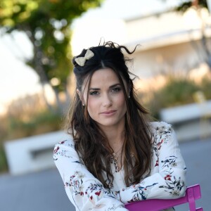 Exclusif - Capucine Anav dans les locaux de Webedia pour une interview pour Purepeople à Levallois-Perret le 10 octobre 2018.