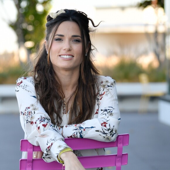 Exclusif - Capucine Anav dans les locaux de Webedia pour une interview pour Purepeople à Levallois-Perret le 10 octobre 2018.