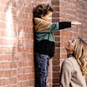 Rachel Legrain-Trapani et son fils Gianni - Instagram, 2018