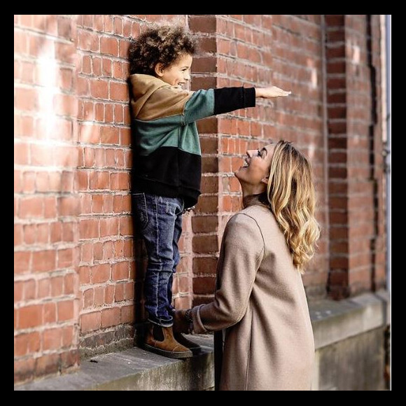 Rachel Legrain-Trapani et son fils Gianni - Instagram, 2018