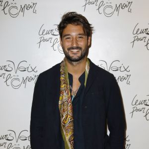 Jérémy Frérot - Photocall de la 7ème édition du concert caritatif "Leurs voix pour l'espoir" au profil de la recherche contre le cancer du pancréas à l'Olympia à Paris, France, le 1er octobre 2018. © Marc Ausset-Lacroix/Bestimage