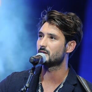 Jérémy Frérot lors de la 7ème édition du concert caritatif "Leurs voix pour l'espoir" au profil de la recherche contre le cancer du pancréas à l Olympia à Paris, France, le 1er octobre 2018. © Guillaume Gaffiot/Bestimage