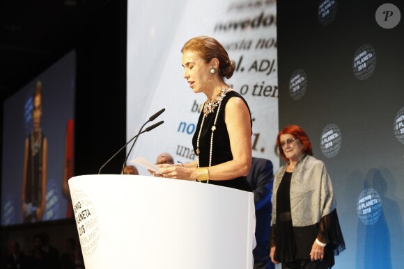 Carmen Posadas - Soirée "Los Premios Planeta 2018 awards" à Barcelone en Espagne le 15 octobre 2018.