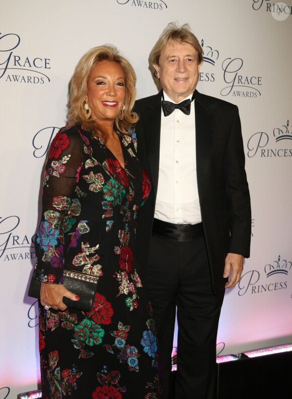 Denise Rich et Peter Cervinka - Soirée "Princess Grace Awards Gala 2018" au Cipriani à New York le 16 octobre 2018.