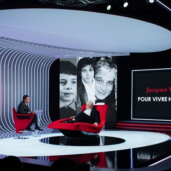 Exclusif - Enregistrement de l'émission "Le Divan" avec Jacques Weber en invité et présentée par Marc-Olivier Fogiel, qui sera diffusée le 19 octobre sur France 3. Le 5 octobre 2018 © Cyril Moreau / Bestimage