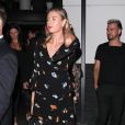 Maria Sharapova est allée diner au restaurant Cleo à West Hollywood, le 25 juillet 2018.
