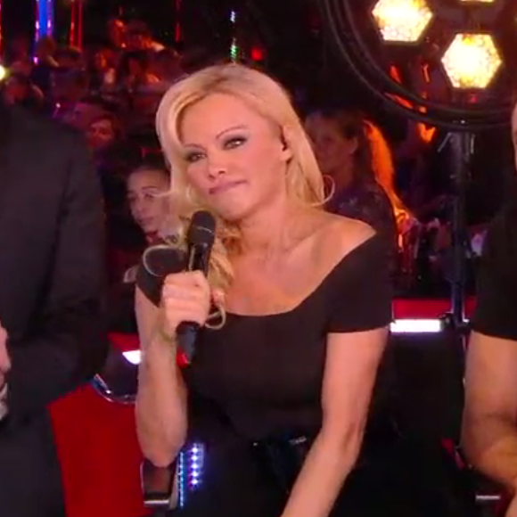 Pamela Anderson dans Danse avec les stars 9 (TF1), le 20 octobre 2018.