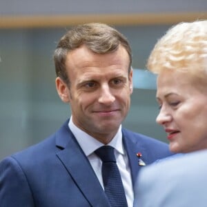 Emmanuel Macron - Sommet Asie-Europe (ASEM) à Bruxelles, Belgique le 19 octobre 2018.