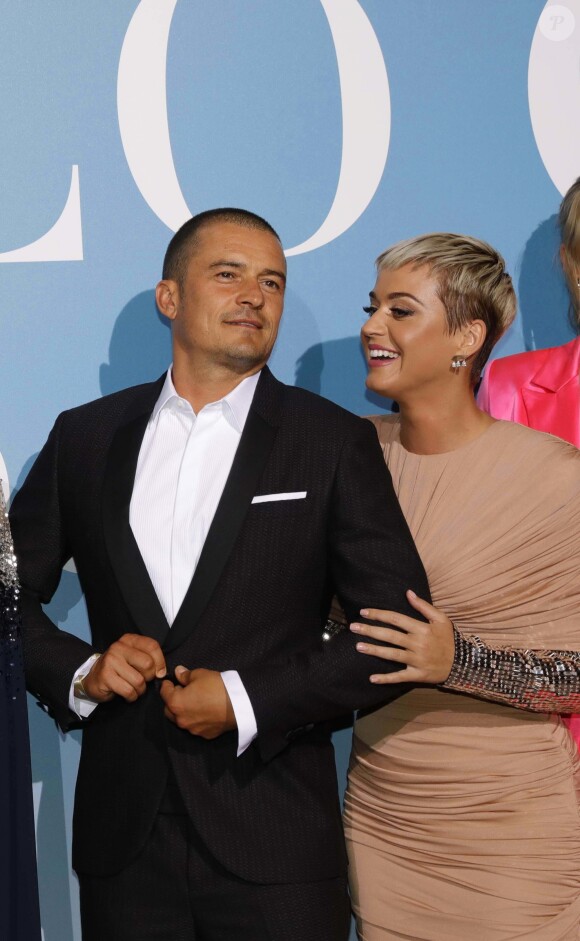 Orlando Bloom, Katy Perry lors de la 2ème édition du "Monte-Carlo Gala for the Global Ocean" à Opéra de Monte-Carlo à Monaco, le 26 septembre 2018. ©Claudia Albuquerque /Bestimage