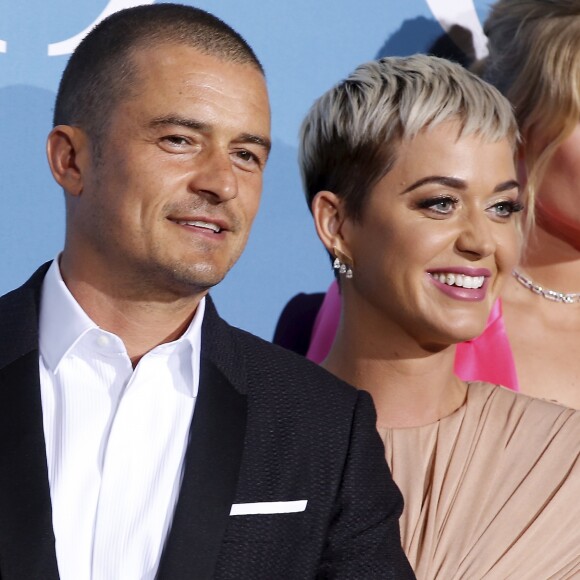 Orlando Bloom et sa compagne Katy Perry lors de la 2ème édition du "Monte-Carlo Gala for the Global Ocean" à l'opéra de Monte-Carlo à Monaco, le 26 septembre 2018. © Jean-François Ottonello/Nice Matin/Bestimage
