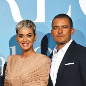 Orlando Bloom et sa compagne Katy Perry lors de la 2ème édition du "Monte-Carlo Gala for the Global Ocean" à l'opéra de Monte-Carlo à Monaco, le 26 septembre 2018. © Bruno Bébert/Bestimage