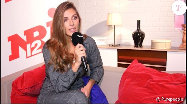 Camille Cerf soutient Iris Mittenaere dans &quot;Danse avec les stars 9&quot;, 23 octobre 2018